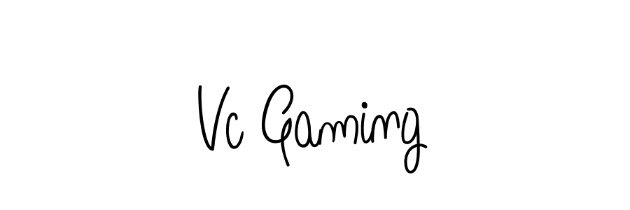 Also You can easily find your signature by using the search form. We will create Vc Gaming name handwritten signature images for you free of cost using Angelique-Rose-font-FFP sign style. Vc Gaming signature style 5 images and pictures png