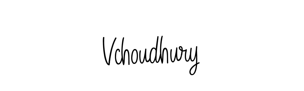 Also we have Vchoudhury name is the best signature style. Create professional handwritten signature collection using Angelique-Rose-font-FFP autograph style. Vchoudhury signature style 5 images and pictures png