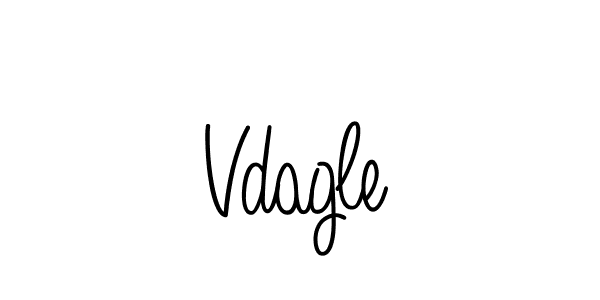 How to make Vdagle name signature. Use Angelique-Rose-font-FFP style for creating short signs online. This is the latest handwritten sign. Vdagle signature style 5 images and pictures png