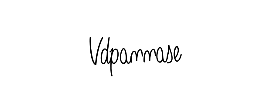 You should practise on your own different ways (Angelique-Rose-font-FFP) to write your name (Vdpannase) in signature. don't let someone else do it for you. Vdpannase signature style 5 images and pictures png