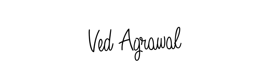 Also You can easily find your signature by using the search form. We will create Ved Agrawal name handwritten signature images for you free of cost using Angelique-Rose-font-FFP sign style. Ved Agrawal signature style 5 images and pictures png
