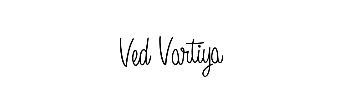 Check out images of Autograph of Ved Vartiya name. Actor Ved Vartiya Signature Style. Angelique-Rose-font-FFP is a professional sign style online. Ved Vartiya signature style 5 images and pictures png