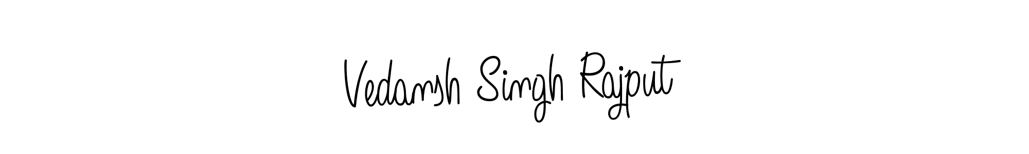 Vedansh Singh Rajput stylish signature style. Best Handwritten Sign (Angelique-Rose-font-FFP) for my name. Handwritten Signature Collection Ideas for my name Vedansh Singh Rajput. Vedansh Singh Rajput signature style 5 images and pictures png