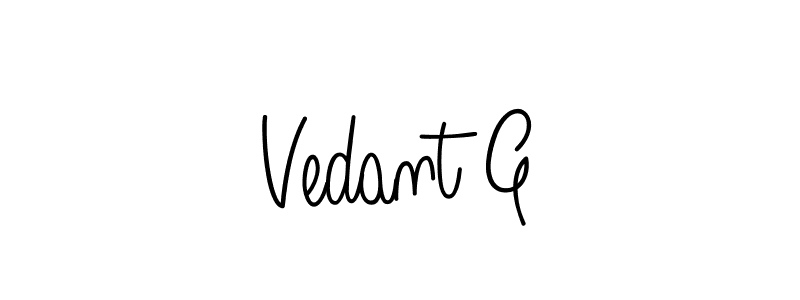 Here are the top 10 professional signature styles for the name Vedant G. These are the best autograph styles you can use for your name. Vedant G signature style 5 images and pictures png