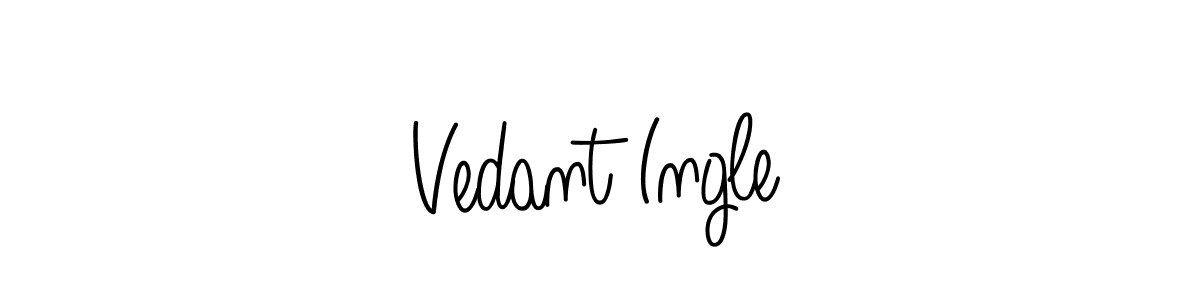 Check out images of Autograph of Vedant Ingle name. Actor Vedant Ingle Signature Style. Angelique-Rose-font-FFP is a professional sign style online. Vedant Ingle signature style 5 images and pictures png