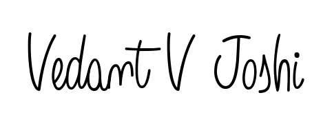 An effortless, minimalist signature concept for Vedant V Joshi using Angelique-Rose-font-FFP design. Clean lines that look great on any document. Vedant V Joshi signature style 5 images and pictures png
