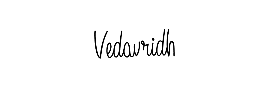 Vedavridh stylish signature style. Best Handwritten Sign (Angelique-Rose-font-FFP) for my name. Handwritten Signature Collection Ideas for my name Vedavridh. Vedavridh signature style 5 images and pictures png