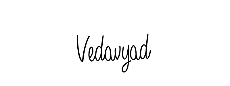 Once you've used our free online signature maker to create your best signature Angelique-Rose-font-FFP style, it's time to enjoy all of the benefits that Vedavyad name signing documents. Vedavyad signature style 5 images and pictures png