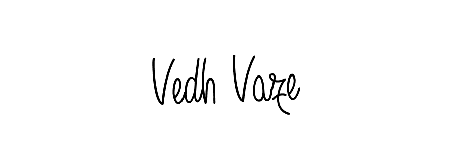 Also You can easily find your signature by using the search form. We will create Vedh Vaze name handwritten signature images for you free of cost using Angelique-Rose-font-FFP sign style. Vedh Vaze signature style 5 images and pictures png