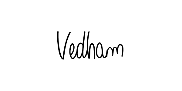 This is the best signature style for the Vedham name. Also you like these signature font (Angelique-Rose-font-FFP). Mix name signature. Vedham signature style 5 images and pictures png