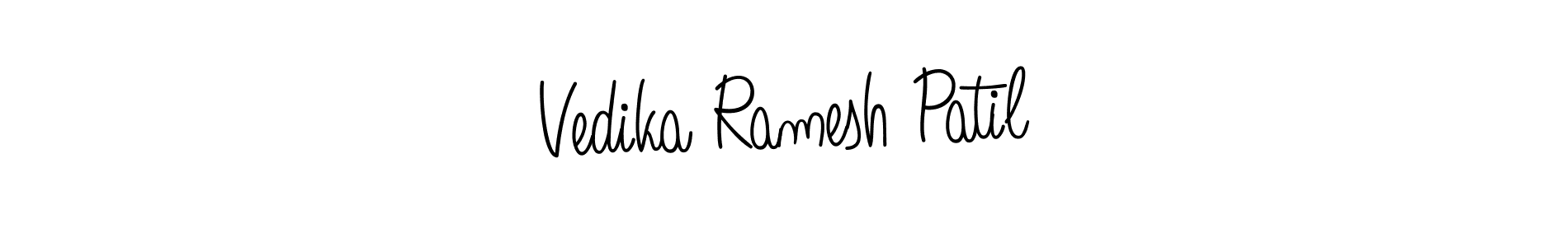 Best and Professional Signature Style for Vedika Ramesh Patil. Angelique-Rose-font-FFP Best Signature Style Collection. Vedika Ramesh Patil signature style 5 images and pictures png
