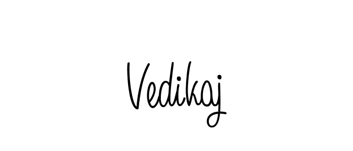 How to make Vedikaj signature? Angelique-Rose-font-FFP is a professional autograph style. Create handwritten signature for Vedikaj name. Vedikaj signature style 5 images and pictures png