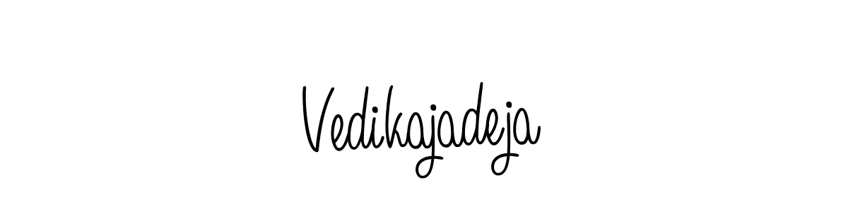 Check out images of Autograph of Vedikajadeja name. Actor Vedikajadeja Signature Style. Angelique-Rose-font-FFP is a professional sign style online. Vedikajadeja signature style 5 images and pictures png