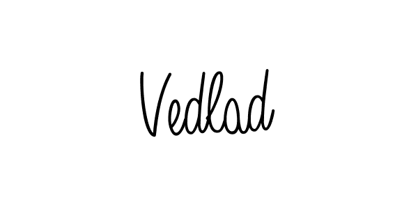 Best and Professional Signature Style for Vedlad. Angelique-Rose-font-FFP Best Signature Style Collection. Vedlad signature style 5 images and pictures png