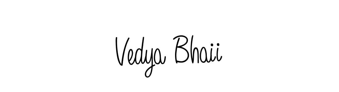Best and Professional Signature Style for Vedya Bhaii. Angelique-Rose-font-FFP Best Signature Style Collection. Vedya Bhaii signature style 5 images and pictures png