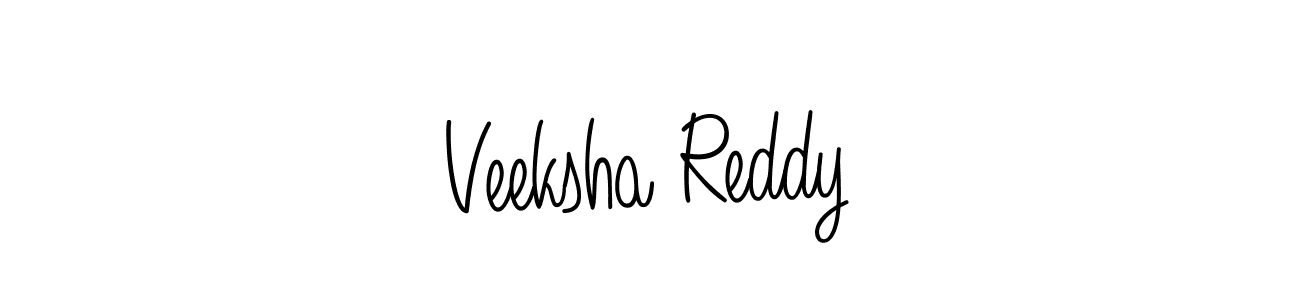 How to make Veeksha Reddy signature? Angelique-Rose-font-FFP is a professional autograph style. Create handwritten signature for Veeksha Reddy name. Veeksha Reddy signature style 5 images and pictures png