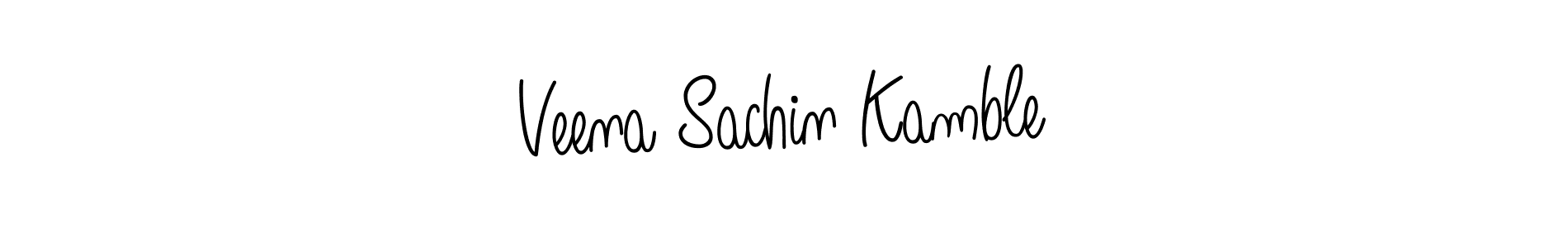 Also You can easily find your signature by using the search form. We will create Veena Sachin Kamble name handwritten signature images for you free of cost using Angelique-Rose-font-FFP sign style. Veena Sachin Kamble signature style 5 images and pictures png