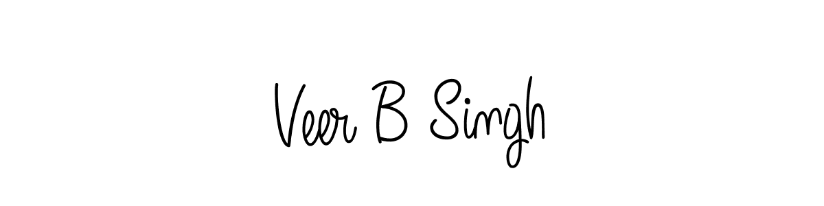 How to Draw Veer B Singh signature style? Angelique-Rose-font-FFP is a latest design signature styles for name Veer B Singh. Veer B Singh signature style 5 images and pictures png