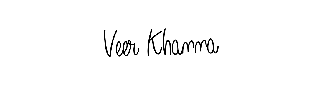 Check out images of Autograph of Veer Khanna name. Actor Veer Khanna Signature Style. Angelique-Rose-font-FFP is a professional sign style online. Veer Khanna signature style 5 images and pictures png