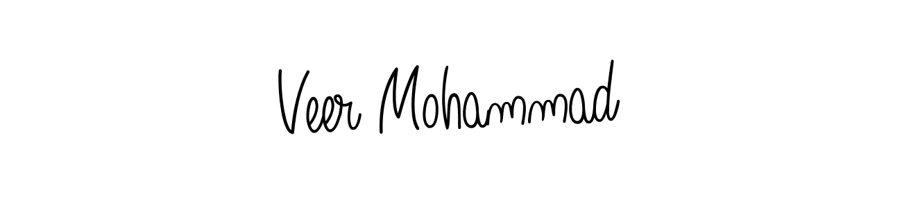 if you are searching for the best signature style for your name Veer Mohammad. so please give up your signature search. here we have designed multiple signature styles  using Angelique-Rose-font-FFP. Veer Mohammad signature style 5 images and pictures png