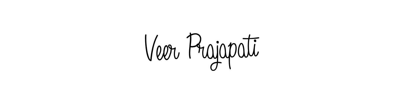 Angelique-Rose-font-FFP is a professional signature style that is perfect for those who want to add a touch of class to their signature. It is also a great choice for those who want to make their signature more unique. Get Veer Prajapati name to fancy signature for free. Veer Prajapati signature style 5 images and pictures png