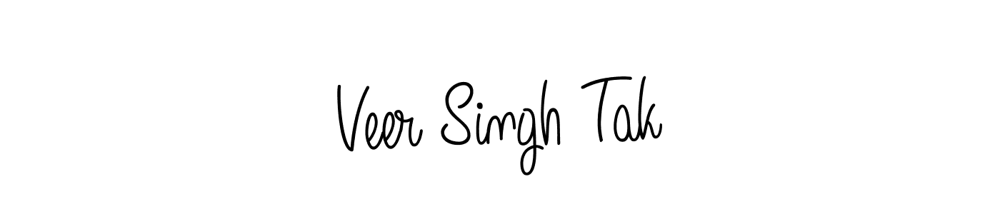 Once you've used our free online signature maker to create your best signature Angelique-Rose-font-FFP style, it's time to enjoy all of the benefits that Veer Singh Tak name signing documents. Veer Singh Tak signature style 5 images and pictures png