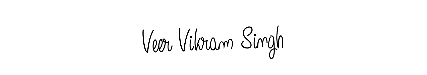 Use a signature maker to create a handwritten signature online. With this signature software, you can design (Angelique-Rose-font-FFP) your own signature for name Veer Vikram Singh. Veer Vikram Singh signature style 5 images and pictures png