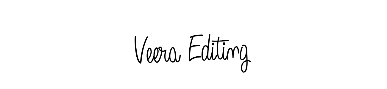 How to make Veera Editing signature? Angelique-Rose-font-FFP is a professional autograph style. Create handwritten signature for Veera Editing name. Veera Editing signature style 5 images and pictures png