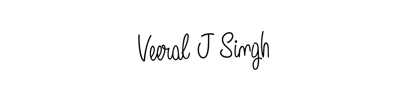 This is the best signature style for the Veeral J Singh name. Also you like these signature font (Angelique-Rose-font-FFP). Mix name signature. Veeral J Singh signature style 5 images and pictures png