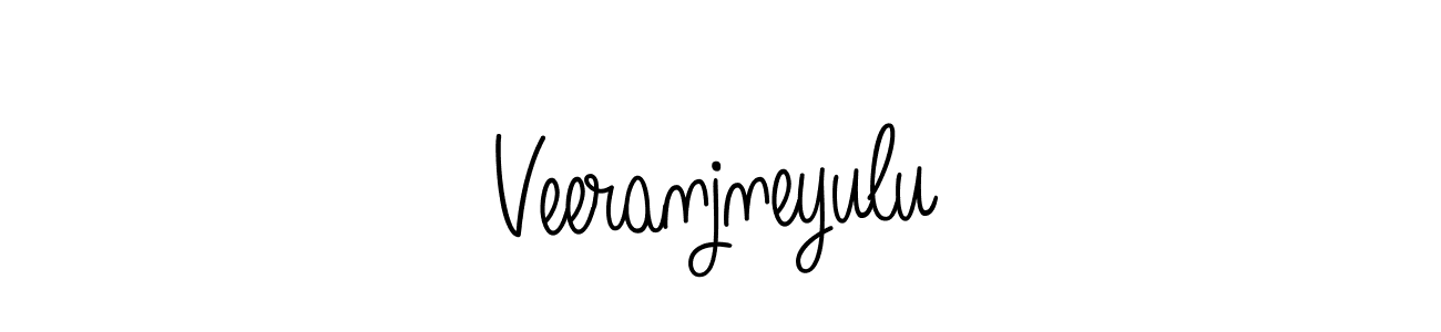 The best way (Angelique-Rose-font-FFP) to make a short signature is to pick only two or three words in your name. The name Veeranjneyulu include a total of six letters. For converting this name. Veeranjneyulu signature style 5 images and pictures png