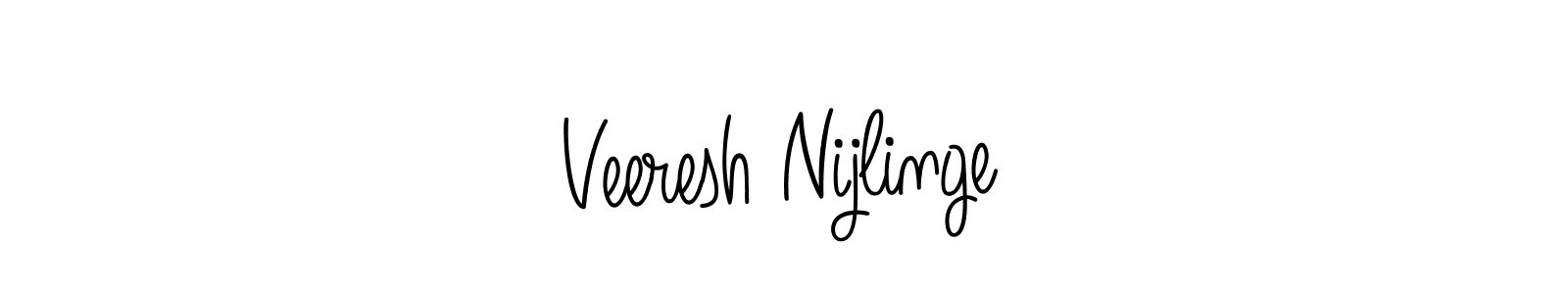 Best and Professional Signature Style for Veeresh Nijlinge. Angelique-Rose-font-FFP Best Signature Style Collection. Veeresh Nijlinge signature style 5 images and pictures png