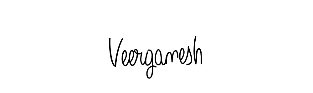 Design your own signature with our free online signature maker. With this signature software, you can create a handwritten (Angelique-Rose-font-FFP) signature for name Veerganesh. Veerganesh signature style 5 images and pictures png