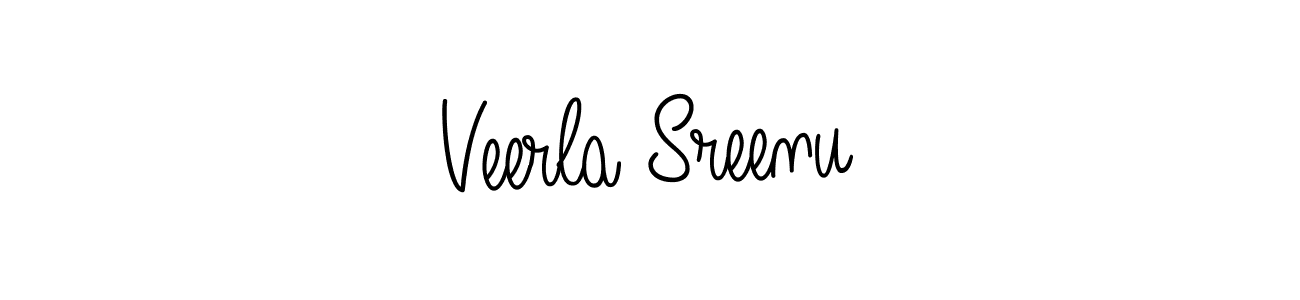 Angelique-Rose-font-FFP is a professional signature style that is perfect for those who want to add a touch of class to their signature. It is also a great choice for those who want to make their signature more unique. Get Veerla Sreenu name to fancy signature for free. Veerla Sreenu signature style 5 images and pictures png