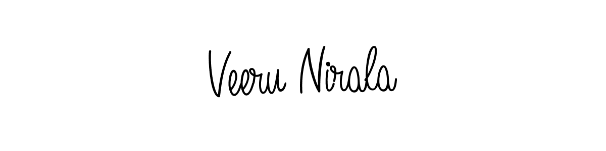 Make a short Veeru Nirala signature style. Manage your documents anywhere anytime using Angelique-Rose-font-FFP. Create and add eSignatures, submit forms, share and send files easily. Veeru Nirala signature style 5 images and pictures png