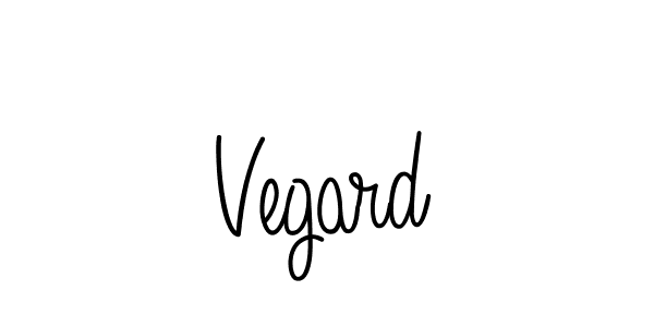 Design your own signature with our free online signature maker. With this signature software, you can create a handwritten (Angelique-Rose-font-FFP) signature for name Vegard. Vegard signature style 5 images and pictures png