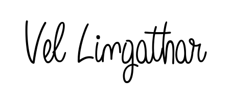 Create your official email sign-off with Vel Lingathar name in Angelique-Rose-font-FFP style. Crisp, clean, and perfectly legible across all screens. Vel Lingathar signature style 5 images and pictures png