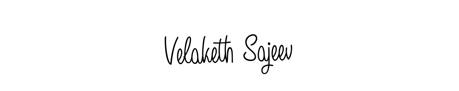 It looks lik you need a new signature style for name Velaketh Sajeev. Design unique handwritten (Angelique-Rose-font-FFP) signature with our free signature maker in just a few clicks. Velaketh Sajeev signature style 5 images and pictures png