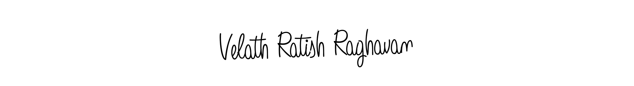 How to Draw Velath Ratish Raghavan signature style? Angelique-Rose-font-FFP is a latest design signature styles for name Velath Ratish Raghavan. Velath Ratish Raghavan signature style 5 images and pictures png