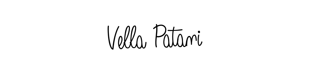 Here are the top 10 professional signature styles for the name Vella Patani. These are the best autograph styles you can use for your name. Vella Patani signature style 5 images and pictures png