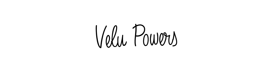 Also we have Velu Powers name is the best signature style. Create professional handwritten signature collection using Angelique-Rose-font-FFP autograph style. Velu Powers signature style 5 images and pictures png