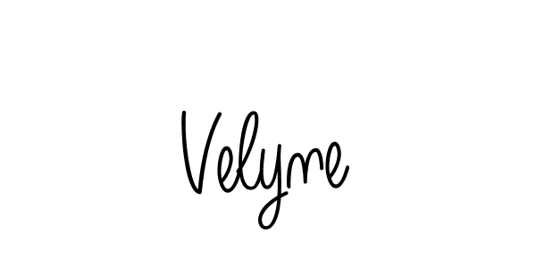 Make a beautiful signature design for name Velyne. Use this online signature maker to create a handwritten signature for free. Velyne signature style 5 images and pictures png