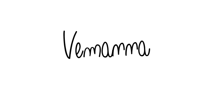 Also we have Vemanna name is the best signature style. Create professional handwritten signature collection using Angelique-Rose-font-FFP autograph style. Vemanna signature style 5 images and pictures png