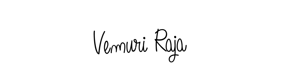 Make a beautiful signature design for name Vemuri Raja. Use this online signature maker to create a handwritten signature for free. Vemuri Raja signature style 5 images and pictures png