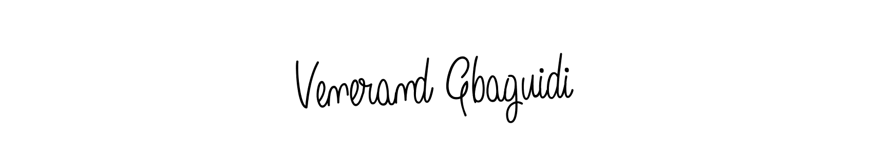 The best way (Angelique-Rose-font-FFP) to make a short signature is to pick only two or three words in your name. The name Venerand Gbaguidi include a total of six letters. For converting this name. Venerand Gbaguidi signature style 5 images and pictures png