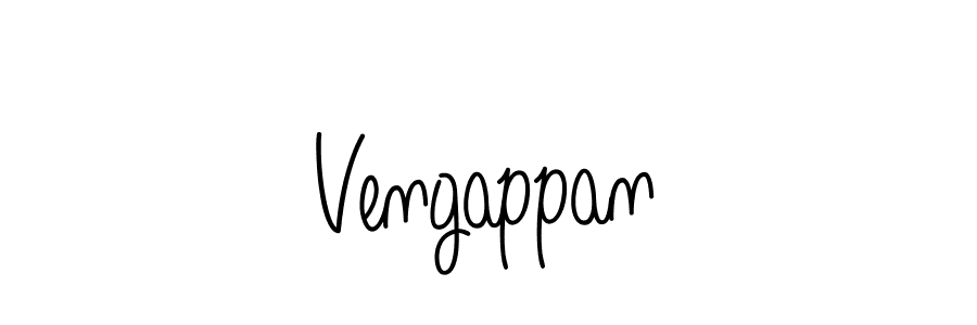 You should practise on your own different ways (Angelique-Rose-font-FFP) to write your name (Vengappan) in signature. don't let someone else do it for you. Vengappan signature style 5 images and pictures png