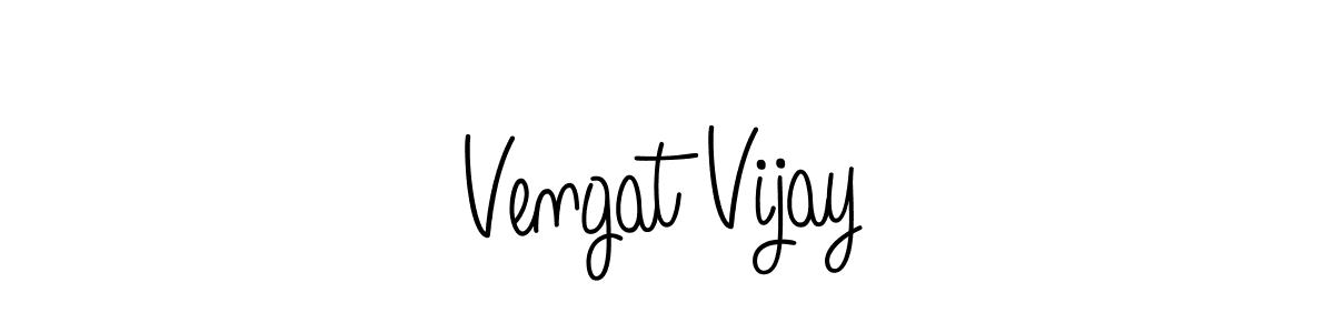 How to Draw Vengat Vijay signature style? Angelique-Rose-font-FFP is a latest design signature styles for name Vengat Vijay. Vengat Vijay signature style 5 images and pictures png