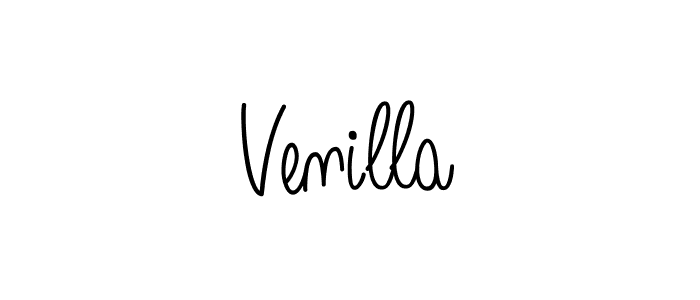 The best way (Angelique-Rose-font-FFP) to make a short signature is to pick only two or three words in your name. The name Venilla include a total of six letters. For converting this name. Venilla signature style 5 images and pictures png