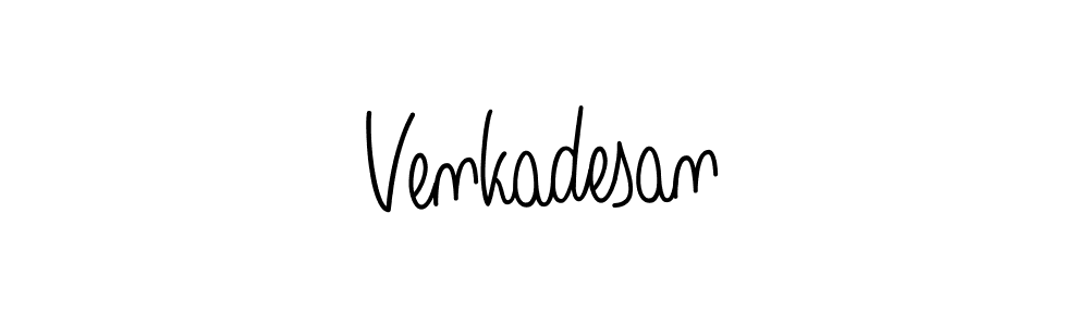 How to make Venkadesan signature? Angelique-Rose-font-FFP is a professional autograph style. Create handwritten signature for Venkadesan name. Venkadesan signature style 5 images and pictures png