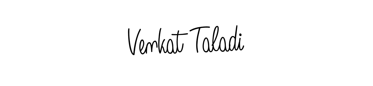 Angelique-Rose-font-FFP is a professional signature style that is perfect for those who want to add a touch of class to their signature. It is also a great choice for those who want to make their signature more unique. Get Venkat Taladi name to fancy signature for free. Venkat Taladi signature style 5 images and pictures png
