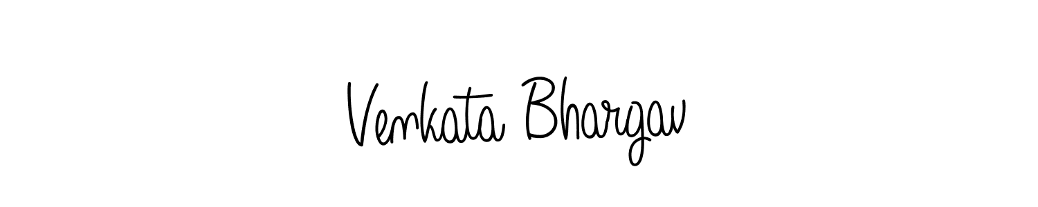 Best and Professional Signature Style for Venkata Bhargav. Angelique-Rose-font-FFP Best Signature Style Collection. Venkata Bhargav signature style 5 images and pictures png